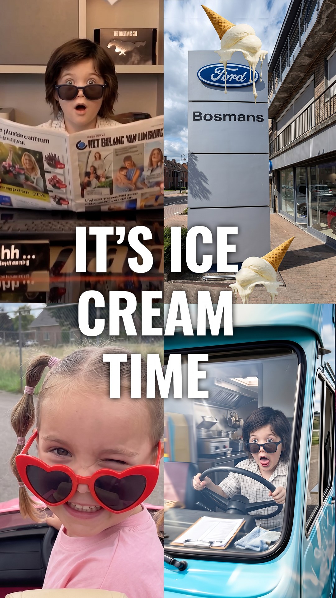 It's ice cream time