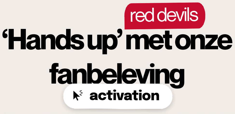 'Hands up' met onze fanbeleving